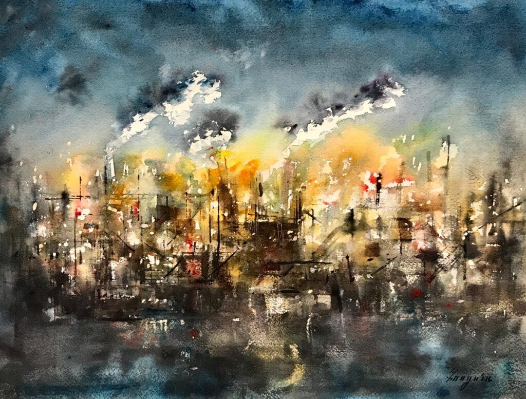 Refinery by Diego Larguia